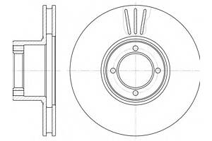Тормозной диск для моделей: AUSTIN (MAESTRO, METRO), MG (METRO), RELIANT (SCIMITAR)