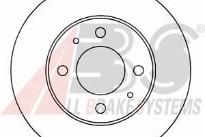 Гальмівний диск для моделей: AUTOBIANCHI (Y10), FIAT (PANDA, FIORINO, FIORINO, UNO, PALIO, DUNA, DUNA, FIORINO, PANDA, SIENA, DU