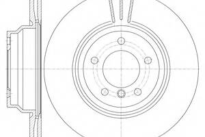 Тормозной диск для моделей: BMW (1-Series, 3-Series,3-Series,3-Series,3-Series,1-Series,1-Series,X1,1-Series)