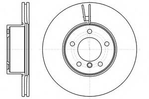Тормозной диск для моделей: BMW (3-Series, 3-Series,3-Series,3-Series,X1)