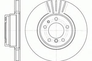 Тормозной диск для моделей: BMW (7-Series)