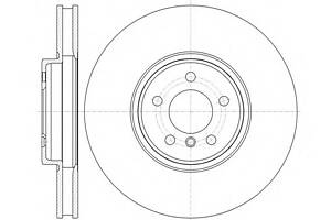 Тормозной диск для моделей: BMW (X5, X6)