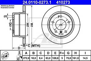 Тормозной диск   для моделей: BMW (Z3, Z3)