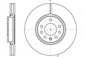 Тормозной диск для моделей: CADILLAC (BLS, BLS), OPEL (VECTRA,VECTRA,SIGNUM,VECTRA), SAAB (9-3,9-3,9-3), VAUXHALL (VEC