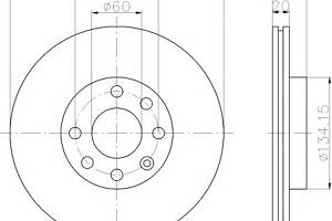 Тормозной диск для моделей: CHEVROLET (CORSA, TIGRA), HOLDEN (BARINA), OPEL (CORSA,ASTRA,ASTRA,VECTRA,ASTRA,TIGRA,VECT