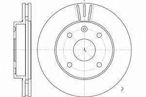 Тормозной диск для моделей: CHEVROLET (LACETTI, NUBIRA,NUBIRA,REZZO,EVANDA), DAEWOO (REZZO,EVANDA,LACETTI)