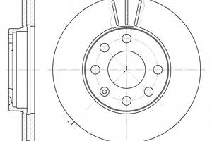 Тормозной диск для моделей: CHEVROLET (LANOS), DAEWOO (NEXIA,NEXIA,LANOS,LANOS), OPEL (COMBO,KADETT,KADETT,KADETT,KAD