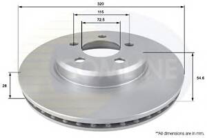 Гальмівний диск для моделей: CHRYSLER (300-C, 300-C)