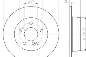 Тормозной диск для моделей: CHRYSLER (CROSSFIRE, CROSSFIRE), MERCEDES-BENZ (E-CLASS,E-CLASS,E-CLASS,E-CLASS,E-CLASS,E-