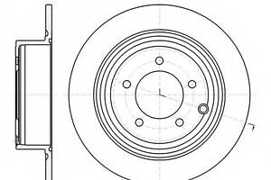 Тормозной диск для моделей: CHRYSLER (SEBRING, SEBRING), DODGE (AVENGER,JOURNEY), JEEP (COMPASS,PATRIOT), MITSUBISHI (