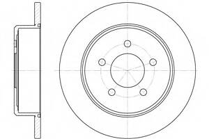 Тормозной диск для моделей: CHRYSLER (VOYAGER, VOYAGER,GRAND), DODGE (CARAVAN,CARAVAN), JEEP (WRANGLER,CHEROKEE), PLYM