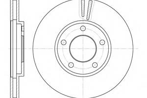Тормозной диск для моделей: CHRYSLER (VOYAGER, VOYAGER,VOYAGER)