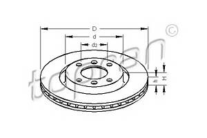 Тормозной диск для моделей: CITROËN (BERLINGO, BERLINGO,XSARA,C5,C3,C3,C2,C4,C4,C5,C3,C3,DS3,C4,C4,C-ELYSEE), PEUGEOT