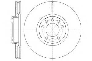 Тормозной диск для моделей: CITROËN (C5, C4,C4), PEUGEOT (407,407,508,508,308,308)