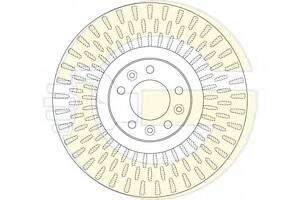 Тормозной диск для моделей: CITROËN (C6, C5,C5), PEUGEOT (407,508,508)