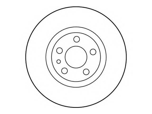 Гальмівний диск для моделей: CITROËN (EVASION, JUMPY, JUMPY, JUMPY), FIAT (ULYSSE, SCUDO, SCUDO), LANCIA (ZETA), PEUGEOT (8...