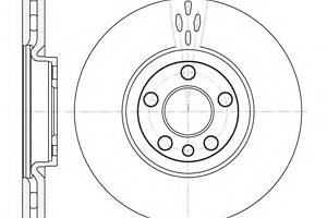 Тормозной диск для моделей: CITROËN (EVASION, JUMPY,JUMPY,JUMPY,C8), FIAT (ULYSSE,SCUDO,SCUDO,ULYSSE), LANCIA (PHEDRA)