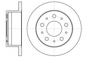 Тормозной диск для моделей: CITROËN (JUMPER, JUMPER,JUMPER), FIAT (DUCATO,DUCATO,DUCATO), PEUGEOT (BOXER,BOXER,BOXER)