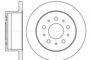 Тормозной диск для моделей: CITROËN (JUMPER, JUMPER,JUMPER), FIAT (DUCATO,DUCATO,DUCATO), PEUGEOT (BOXER,BOXER,BOXER)