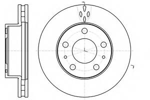 Тормозной диск для моделей: CITROËN (JUMPER, JUMPER,JUMPER), FIAT (DUCATO,DUCATO,DUCATO), PEUGEOT (BOXER,BOXER,BOXER)