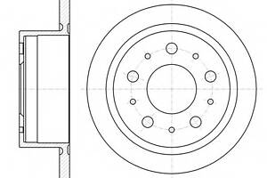 Тормозной диск для моделей: CITROËN (JUMPER, JUMPER,JUMPER), FIAT (DUCATO,DUCATO,DUCATO), PEUGEOT (BOXER,BOXER,BOXER)