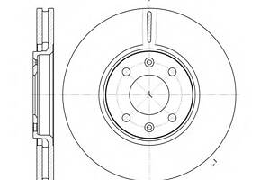 Тормозной диск для моделей: CITROËN (XANTIA, XANTIA,XANTIA,C5,C5,C5,C5)