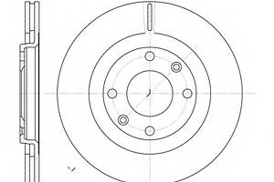 Гальмівний диск для моделей:CITROËN (XANTIA,ZX,BX,XANTIA,BERLINGO,BERLINGO,XSARA,XSARA,XANTIA,XANTIA,XSARA,XSARA), PE...