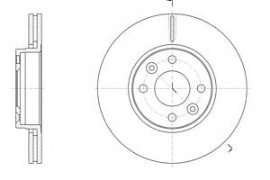 Тормозной диск для моделей: DACIA (LODGY, DOKKER,DOKKER), MERCEDES-BENZ (CITAN,CITAN,CITAN), RENAULT (KANGOO,KANGOO,KA