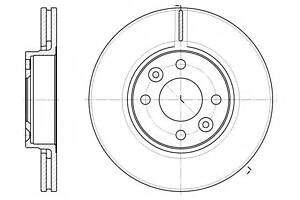 Тормозной диск для моделей: DACIA (LOGAN, LOGAN,LOGAN,LOGAN), NISSAN (MICRA,MICRA,NOTE,TIIDA), RENAULT (MEGANE,MEGANE,
