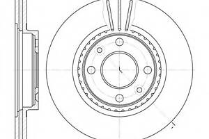 Тормозной диск для моделей: DACIA (LOGAN, LOGAN,SANDERO,LOGAN), NISSAN (KUBISTAR,KUBISTAR), RENAULT (CLIO,TWINGO,19,19