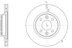 Диск гальмівний для моделей:DACIA (SANDERO,LOGAN,LOGAN), RENAULT (CLIO,CLIO)