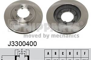 Тормозной диск для моделей: DAEWOO (MUSSO, KORANDO,KORANDO,REXTON), SSANGYONG (MUSSO,KORANDO,KORANDO,KORANDO,REXTON,KY