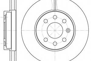 Тормозной диск   для моделей: DAEWOO (NUBIRA, NUBIRA,NUBIRA,NUBIRA,NUBIRA)