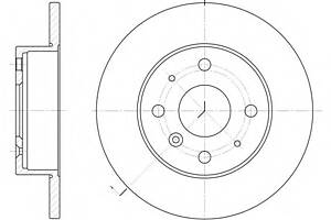 Тормозной диск   для моделей: DAIHATSU (CHARADE, CHARADE,CHARADE)