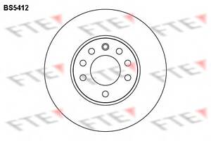 Тормозной диск для моделей: FIAT (CROMA), OPEL (VECTRA,VECTRA,SIGNUM,VECTRA), SAAB (9-3,9-3,9-3), VAUXHALL (VECTRA,VE