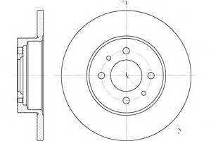 Тормозной диск для моделей: FIAT (REGATA, REGATA,RITMO,RITMO,ARGENTA,RITMO), LANCIA (DELTA,PRISMA), PININFARINA (SPIDE
