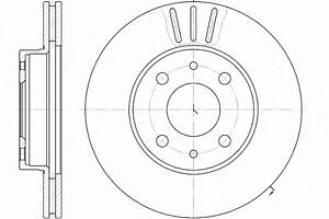Тормозной диск для моделей: FIAT (UNO)