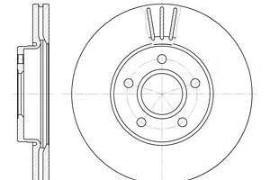 Тормозной диск для моделей: FORD (FOCUS, FOCUS,FOCUS,FOCUS,FOCUS,C-MAX,C-MAX,GRAND-C-MAX,FOCUS,FOCUS,FOCUS), VOLVO (S4