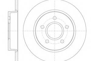 Гальмівний диск для моделей: FORD (FOCUS, FOCUS, FOCUS, FOCUS, FOCUS, C-MAX, C-MAX)