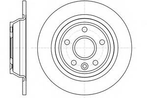 Гальмівний диск для моделей: FORD (FOCUS, GALAXY, S-MAX, MONDEO, MONDEO, MONDEO, KUGA, KUGA), LAND ROVER (RANGE-ROVER)