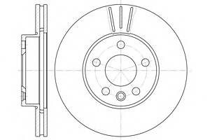 Тормозной диск для моделей: FORD (GALAXY), SEAT (ALHAMBRA), VOLKSWAGEN (SHARAN)