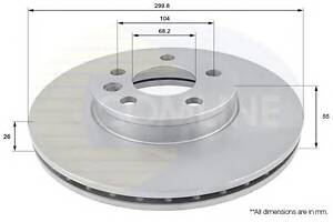 Тормозной диск для моделей: FORD (GALAXY), SEAT (ALHAMBRA), VOLKSWAGEN (TRANSPORTER,SHARAN,TRANSPORTER,TRANSPORTER)