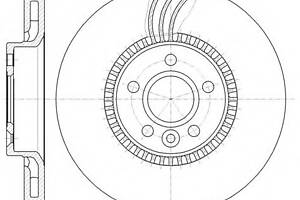 Тормозной диск для моделей: FORD (GALAXY, S-MAX), LAND ROVER (FREELANDER), VOLVO (S80,V70,XC70,S60,V60)