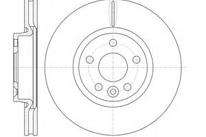 Тормозной диск для моделей: FORD (GALAXY, S-MAX,MONDEO,MONDEO,MONDEO), LAND ROVER (FREELANDER,RANGE-ROVER), VOLVO (S80