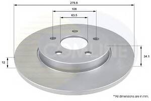 Тормозной диск для моделей: FORD (MONDEO, MONDEO,MONDEO), JAGUAR (X-TYPE,X-TYPE)