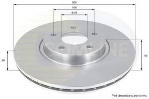 Гальмівний диск для моделей: FORD (MONDEO, MONDEO, MONDEO)