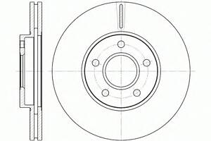 Тормозной диск для моделей: FORD (TOURNEO, TRANSIT)