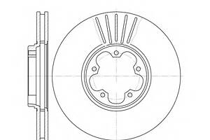 Тормозной диск для моделей: FORD (TRANSIT, TRANSIT,TRANSIT)