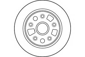 Тормозной диск для моделей: FORD AUSTRALIA (TELSTAR, TELSTAR,TELSTAR), FORD USA (PROBE), MAZDA (626,626,626,626,626,MX