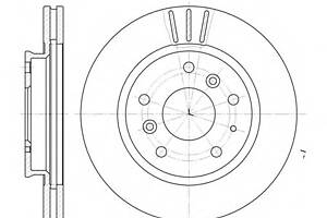 Тормозной диск для моделей: FORD USA (PROBE), MAZDA (626,626,626,626,626)